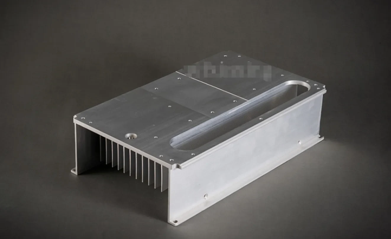Custom power electronics aluminum heatsink